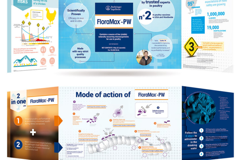 Plaquette 3 volets FLORAMAX