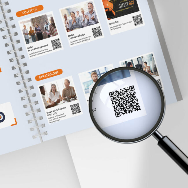 Catalogue spirale pour prospection
