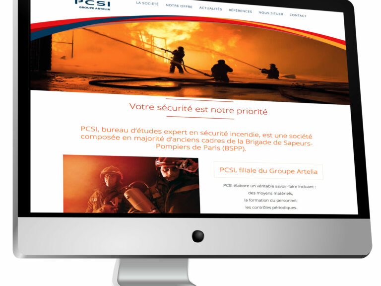 Site web one page PCSI