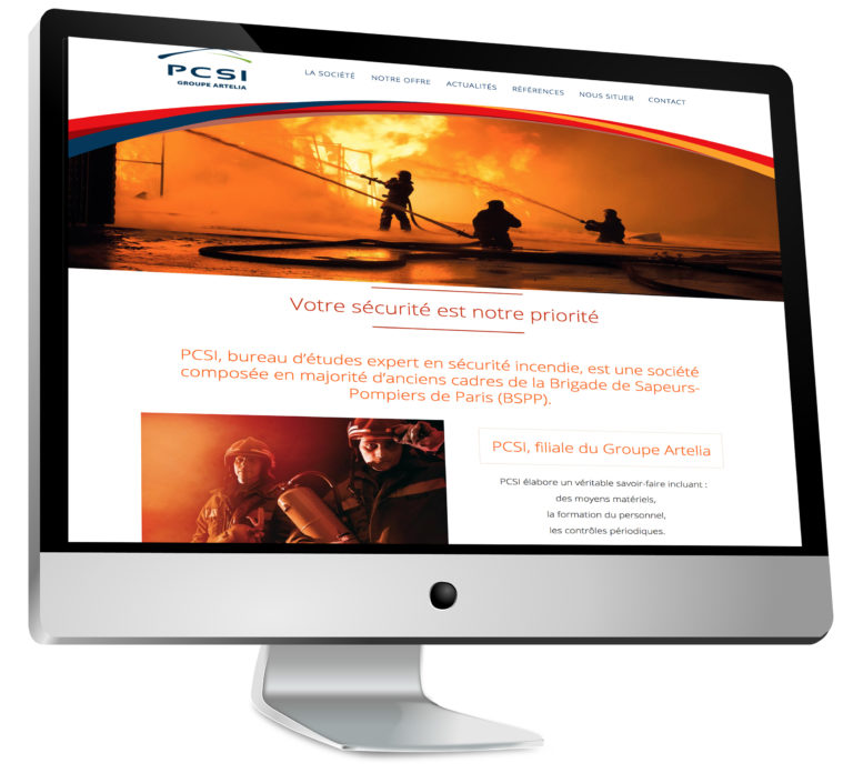Site web one page PCSI