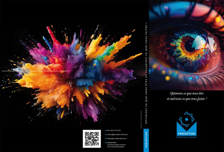 Stratégie de marque exemple d'une couverture plaquette