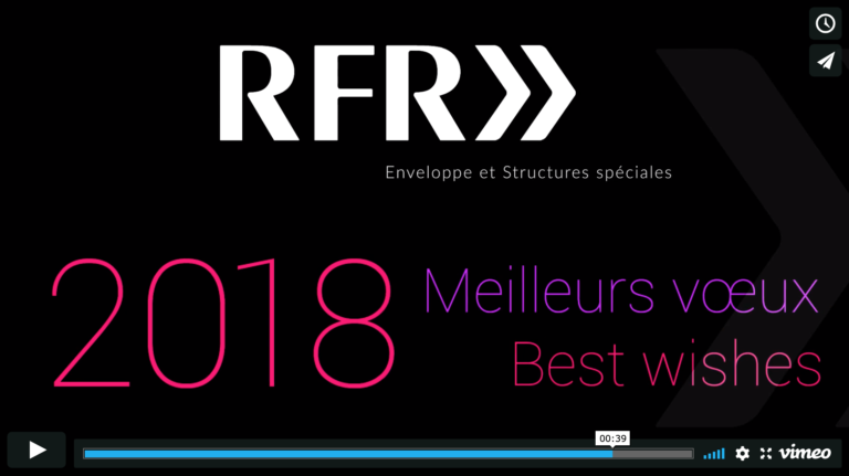 Carte de voeux vidéo RFR