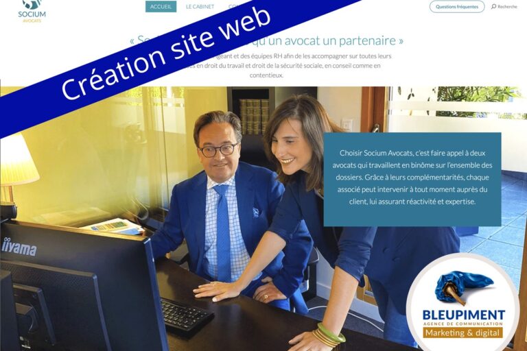 Création site web wordpress cabinet d'avocats
