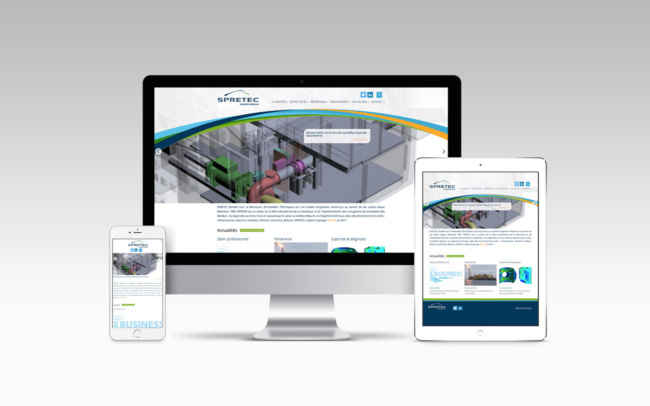 SPRETEC-site-web Site web SPRETEC
