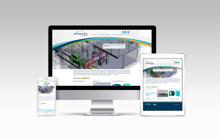 Site web SPRETEC