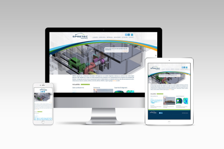 Site web SPRETEC