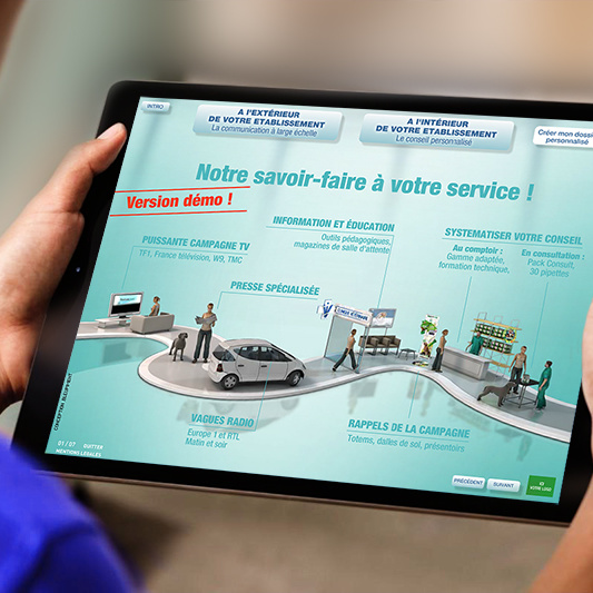 Aide de visite électronique