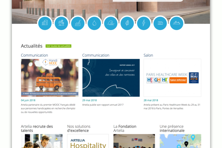 Site web arteliagroup