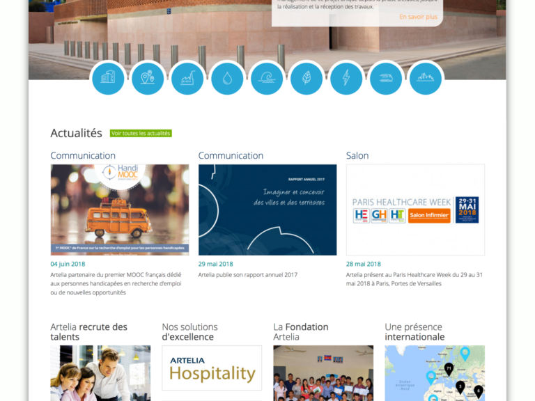 Site web arteliagroup