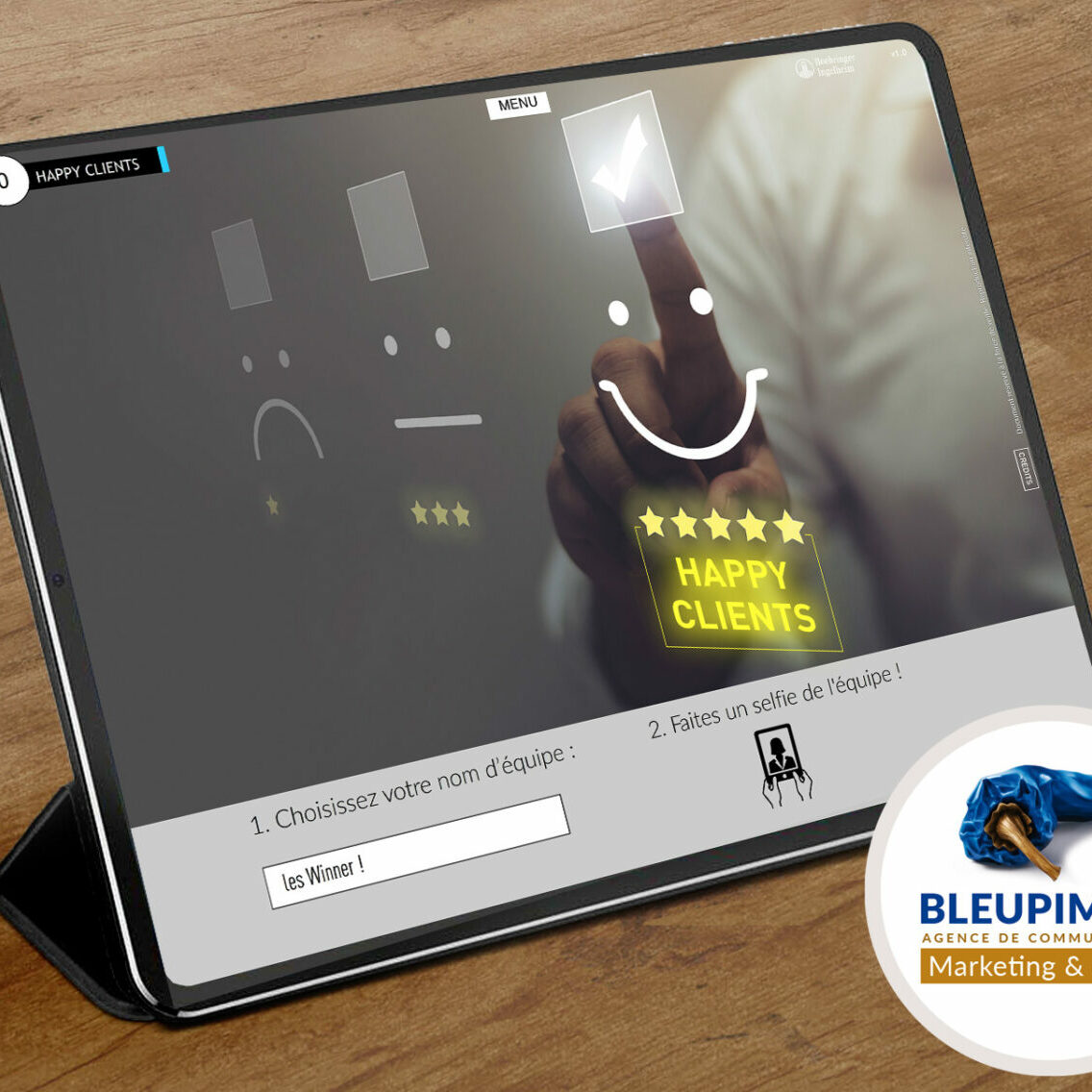 Application iPad e-learning pour commerciaux