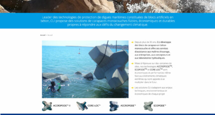 Page d'accueil www.concretelayer.com Site web www.concretelayer.com