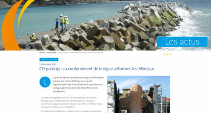 Détail d'une actualité CLI Actualité détail www.concretelayer.com