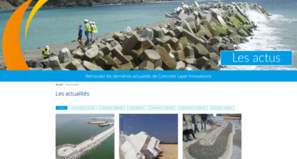 Sommaire des actualités Sommaire actualités www.concretelayer.com