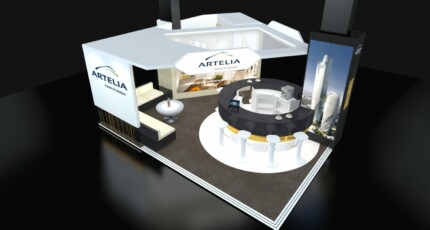 STAND ARTELIA - © Le design