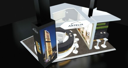 STAND ARTELIA - © Le design