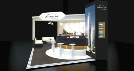 STAND ARTELIA - © Le design