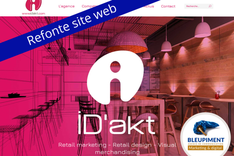 Refonte site web idakt.com
