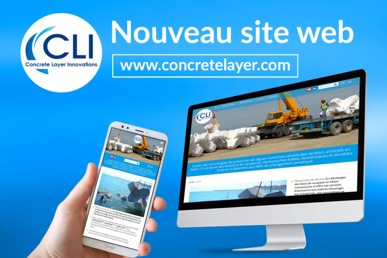 Site web concrete layer innovation