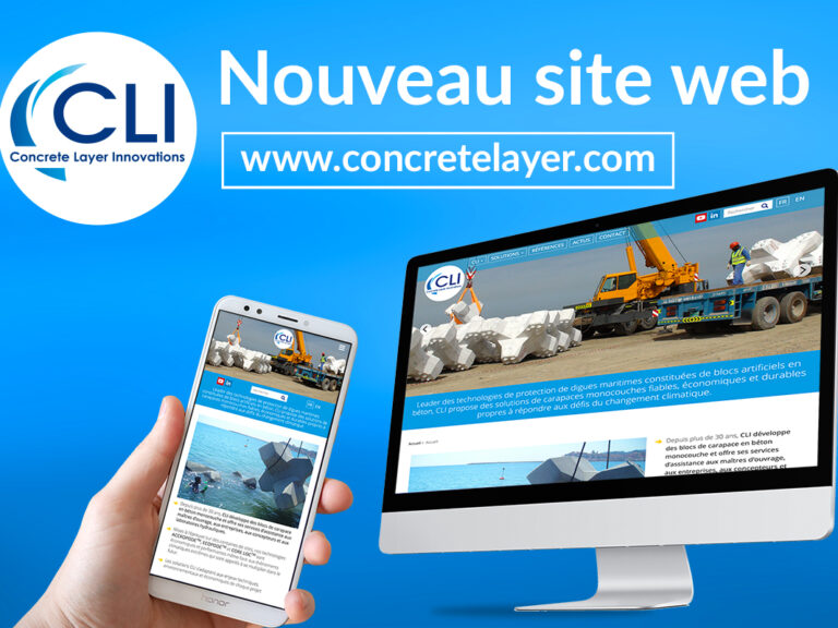 Site web concrete layer innovation