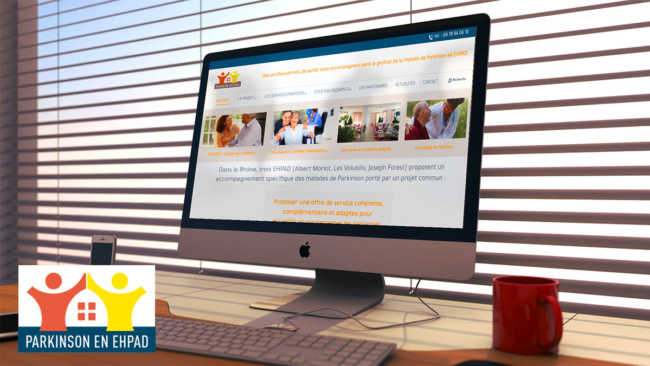 site web parkinson ehpad