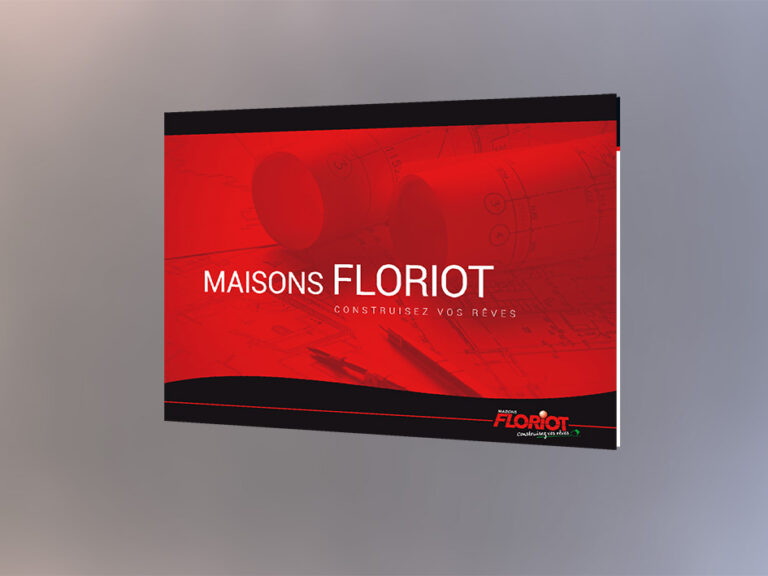 Double pages intérieures plaquette 12 pages - Maisons Floriot constructeur de maisons individuelles et groupées