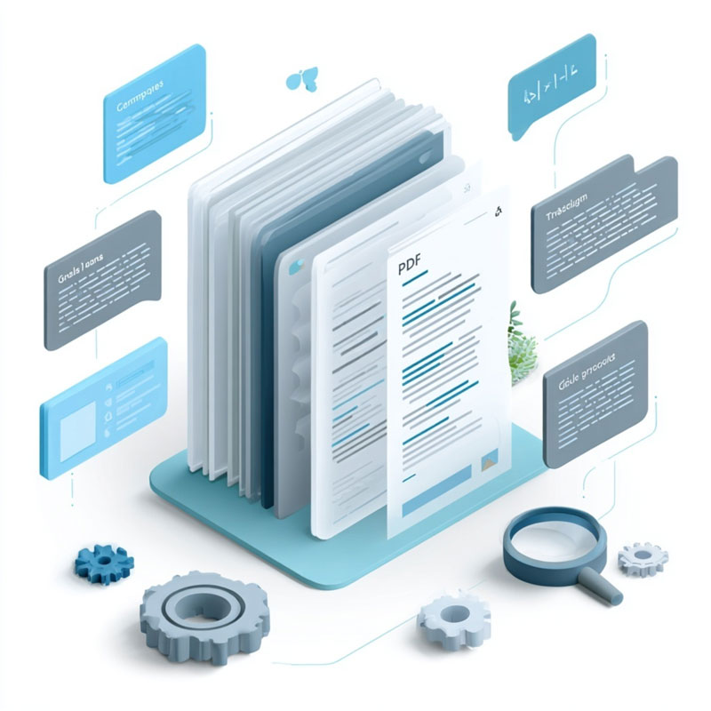 Rendre le PDF consultable et indexable