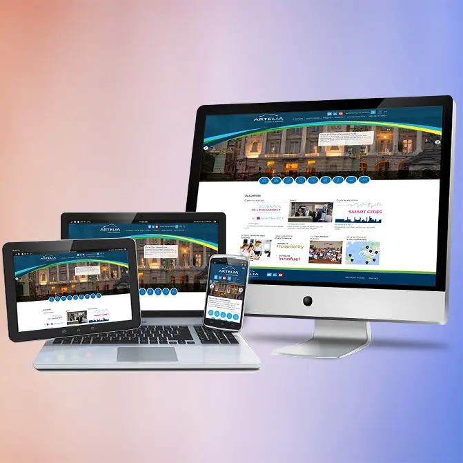 création de site web, application