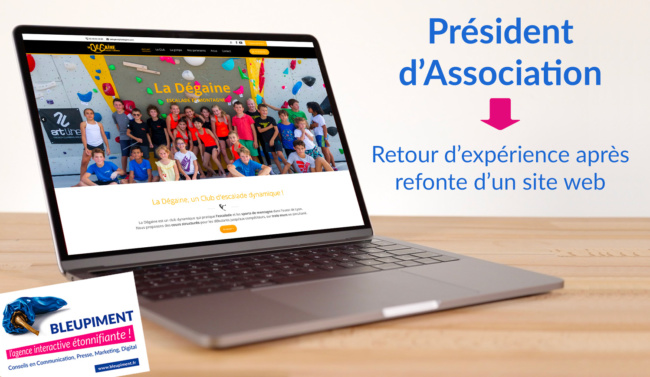 Refonte du site web LA DEGAINE
