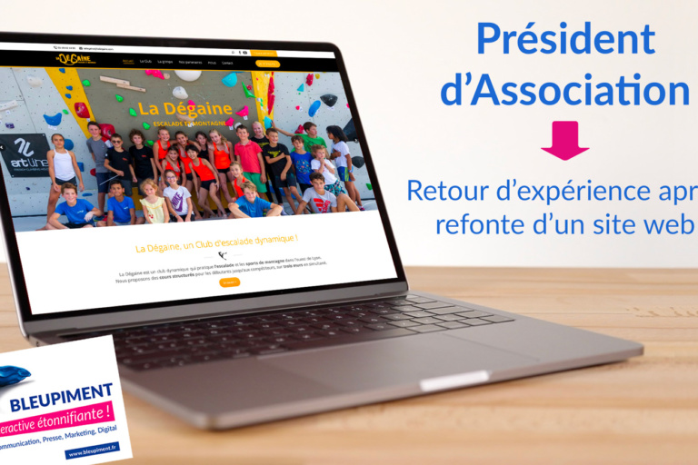 Refonte du site web LA DEGAINE
