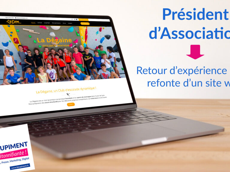 Refonte du site web LA DEGAINE