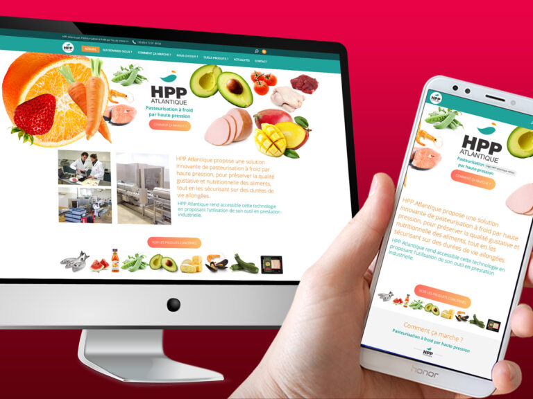 Site web HPP Atlantique, Pasteurisation Haute Pression à froid